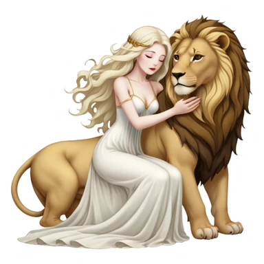 The Strength Tarot Card sticker