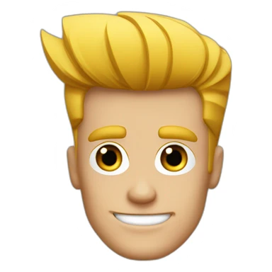 johnny bravo sticker