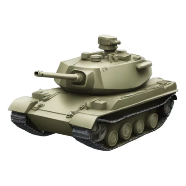 Army tank shooting milk sticker
