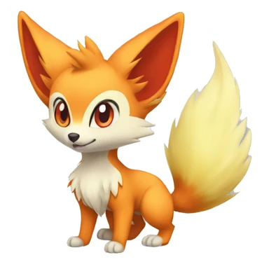  Fennekin-Quilava—Vulpix-Nickit-Fakemon Full body sticker