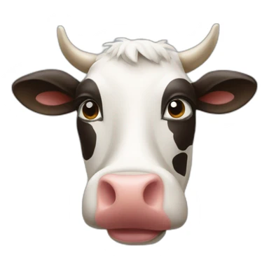 Vache qui tire la langue sticker