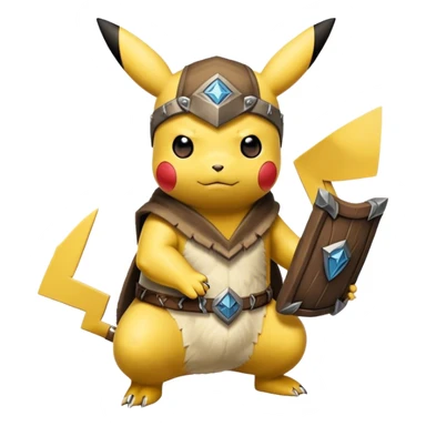 skyrim pikachu sticker