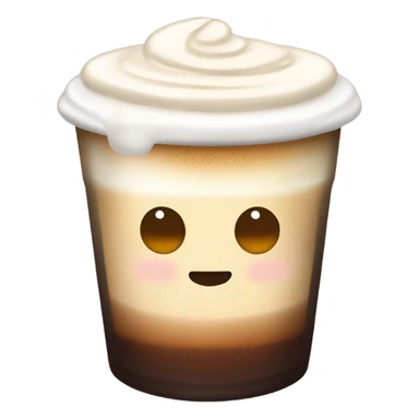 raf coffee in a glass cup sticker