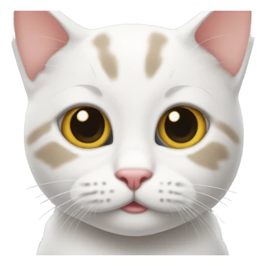 not hehe kitten sticker