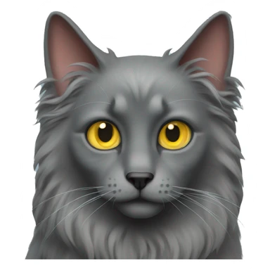 Evil nebelung cat sticker