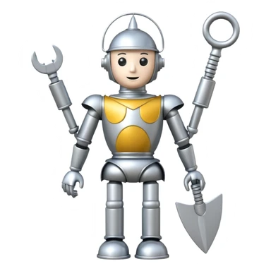 Tin Man toy sticker