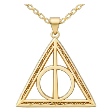 deathly hallows necklace sticker