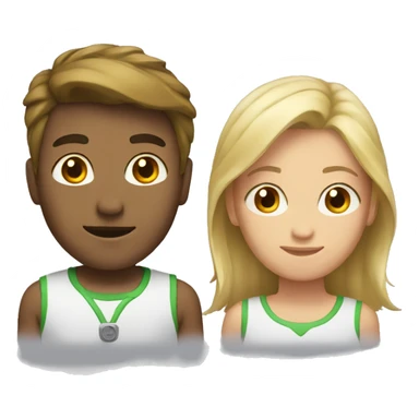 Male higher than female  sticker