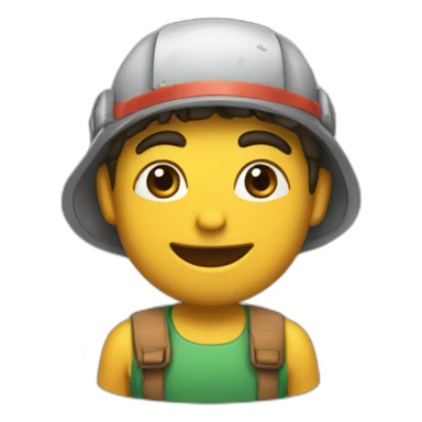 Moranguinho boiadeira sticker