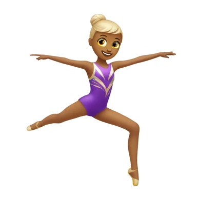 Rhythmic Gymnastic with ball sticker
