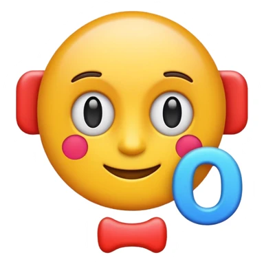 the word 'ton' as a creative emoji style icon sticker