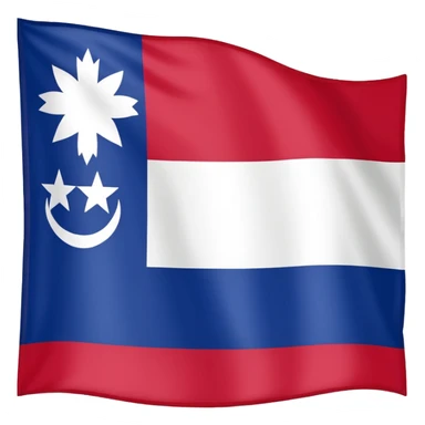 North Carolina state flag sticker