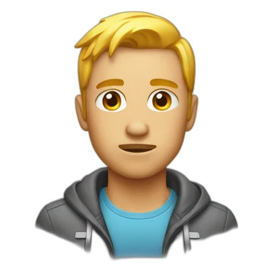 cold sweat emoji sticker