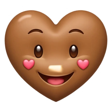 heart smile emoji. use 3 poops instead hearts sticker
