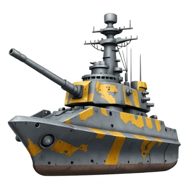 One inch destroyer sticker