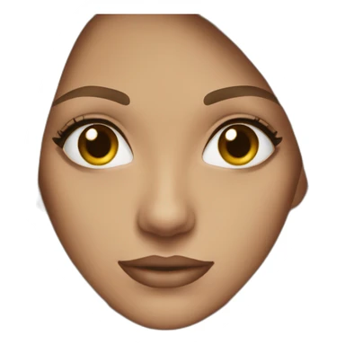 woman-brunette-hazel-eyes sticker