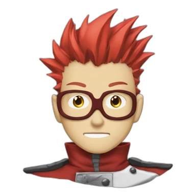 Vash the Stampede (TriGun ‘98) (Portrait, front facing, iOS 17 style) sticker
