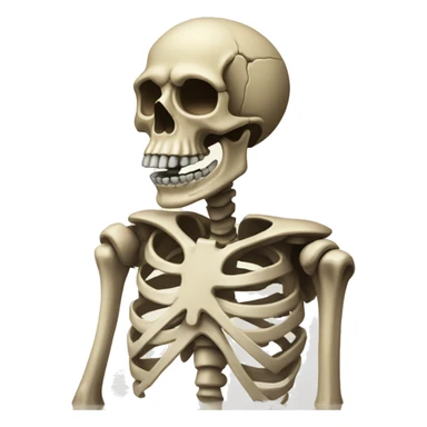 Skeleton savage sticker