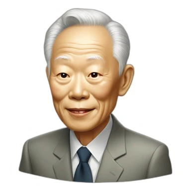 lee kuan yew sticker