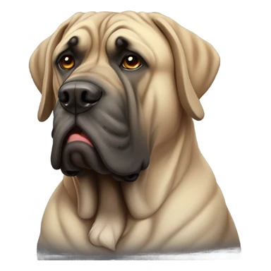 English mastiff sticker