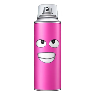 pink can of raid bug spray sticker