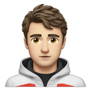 Charles Leclerc sad sticker