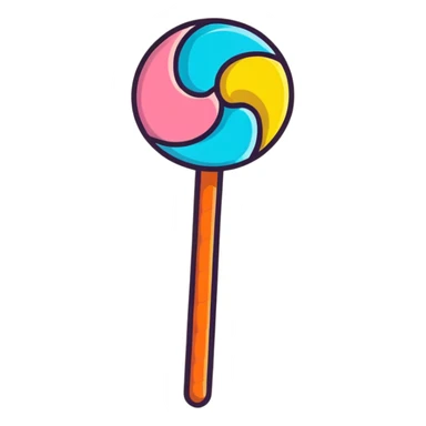 Smartie candy sticker