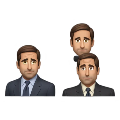 michael scott steve carell sticker
