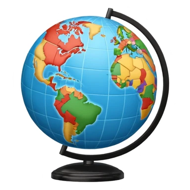 Globe london sticker