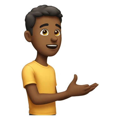 Guy asking girl out sticker