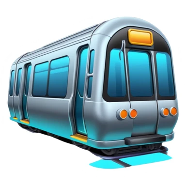 futuristic subway sticker