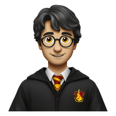 harry potter in mcdonalls sticker