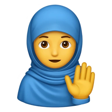 Isyarat SOS dengan tangan sticker