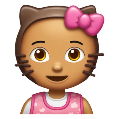 Hello kitty pancakes sticker