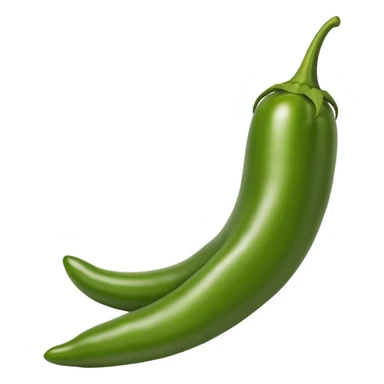 Green chile sticker