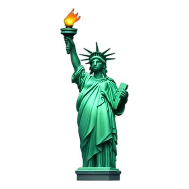Statue of Liberty Torch sticker