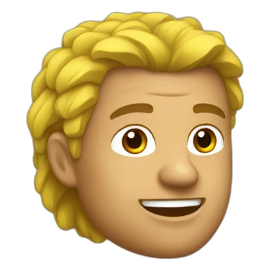 Le gros JDG avec sa chhemises hawaienne jaune sticker