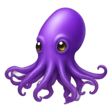 purple-squid sticker