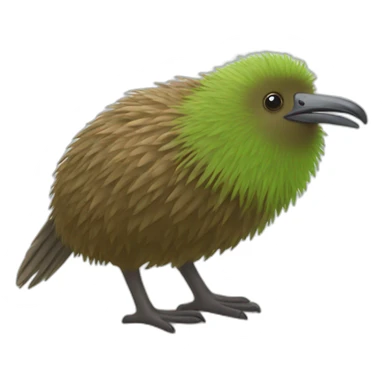 kiwi bird, bird from new zealand sticker
