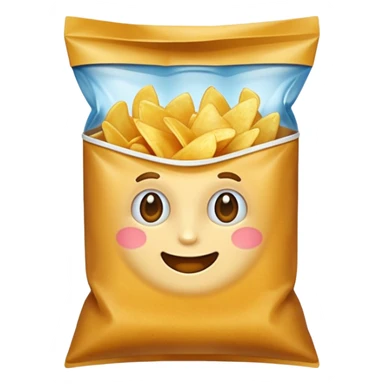 chips in a bag sticker
