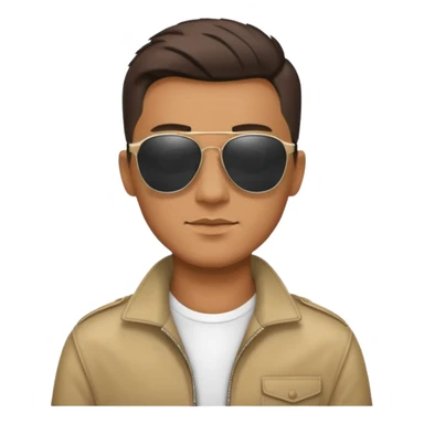 Havalı adam sticker