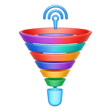 Marketing Funnel sticker