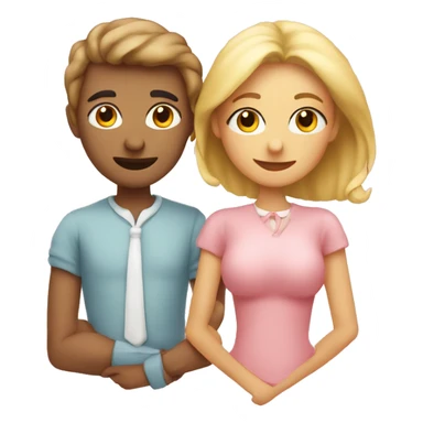 Hearts-couple-symbols-coloured-pastel-shade sticker