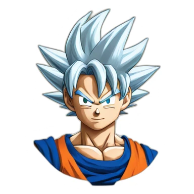 Goku Super Sayin sticker