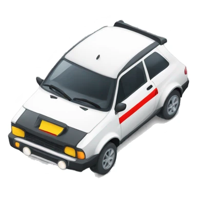 Voiture de rallye sticker