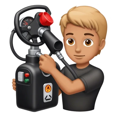 Foot pressing gas pedal sticker