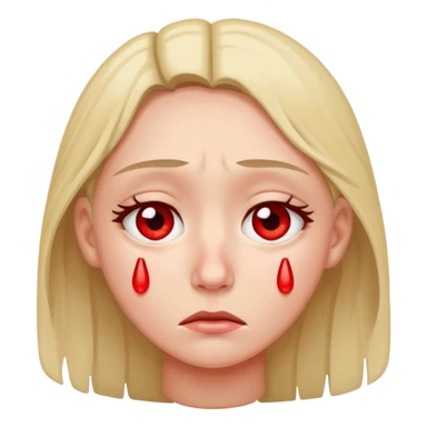 Üzgün kslp sticker