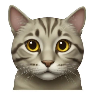 Cat crossed with turtle sticker