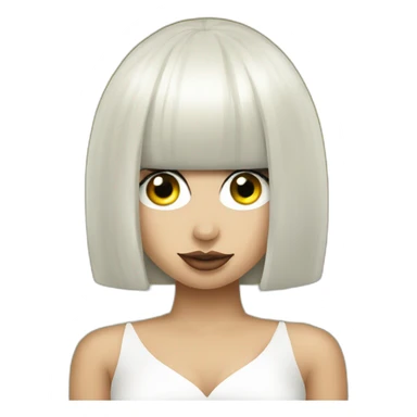 lady gaga poker face sticker