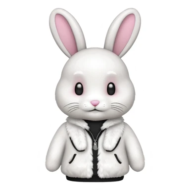 Make a bunny with classic roblox sticker